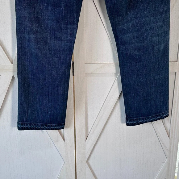 Current/Elliot The Cropped Straight Raw Hem Jeans - Picture 10 of 10